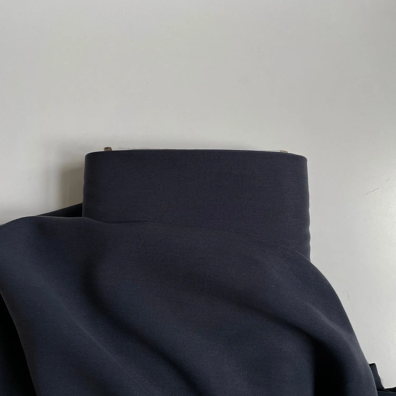 1-1/2 yard Remnant : Tencel Twill - Navy Blazer