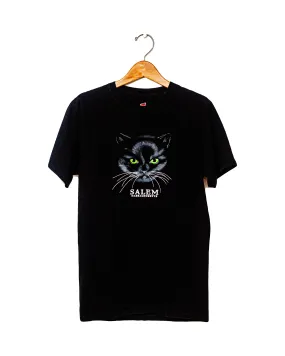 2010s Salem Massachusetts Black Cat T-Shirt - Small