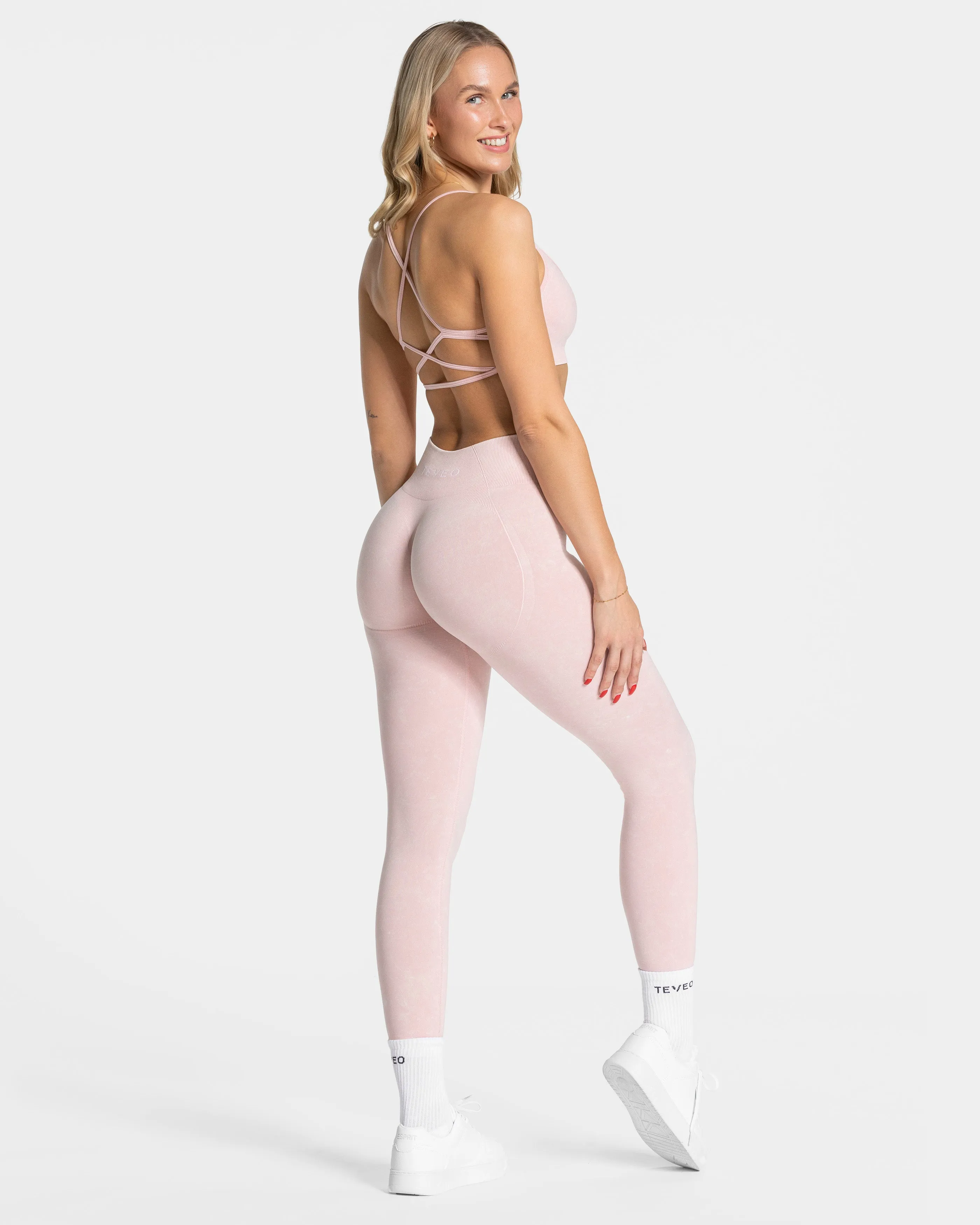 Acid Covert Scrunch Leggings "Rose"