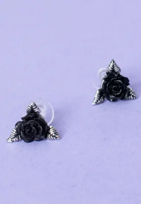 Alchemy England - Ring O' Roses Studs Silver - Earrings