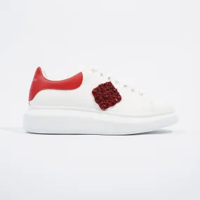 Alexander McQueen Oversized Sneaker Red Rose White EU 41 / UK 8