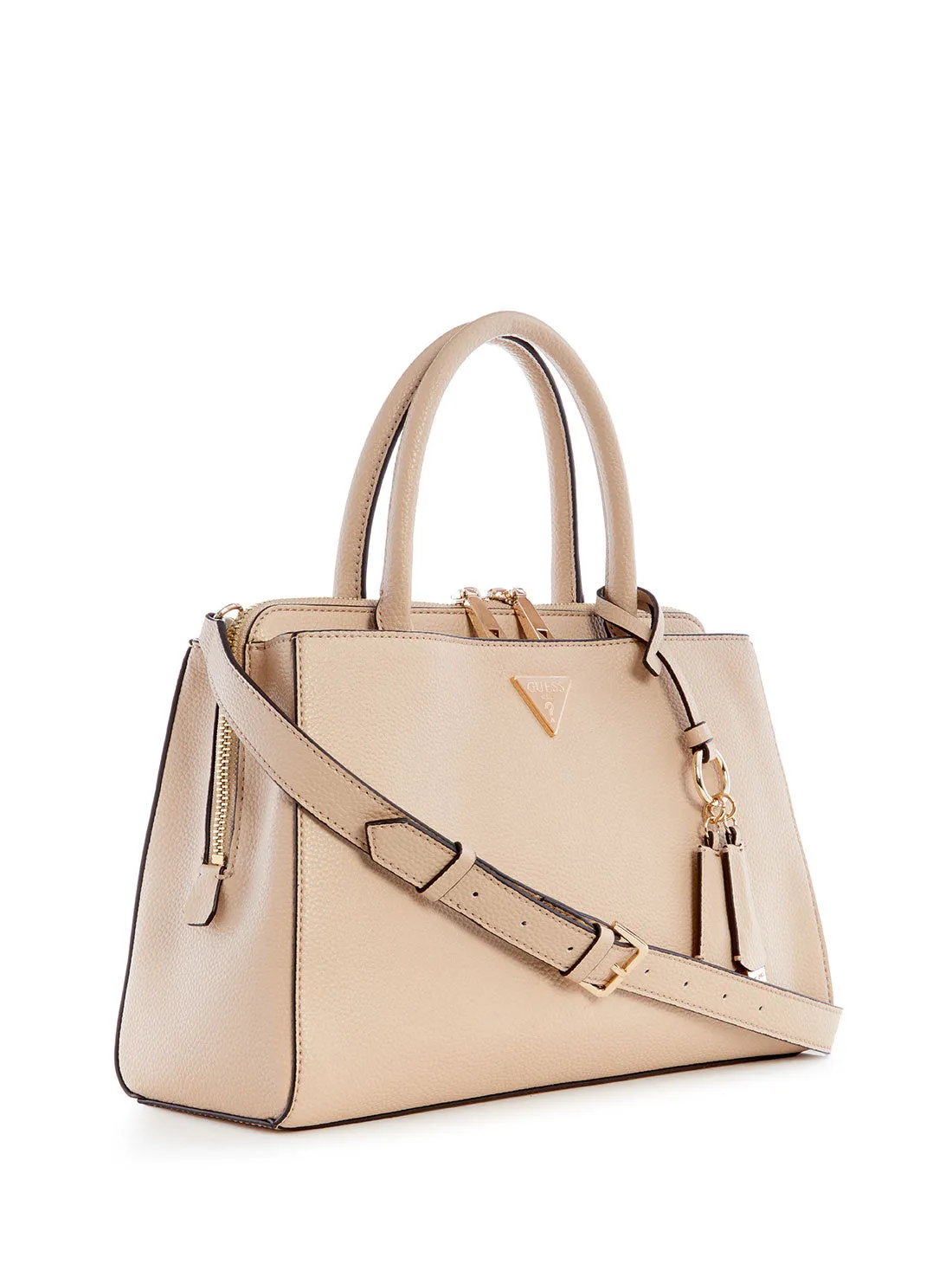 Beige Taupe Emiliya Girlfriend Satchel Bag