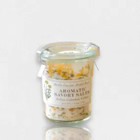 BELLA CUCINA - CALENDULA & CHIVE SAVORY SALT