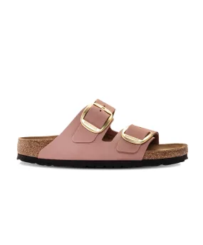 Birkenstock Arizona Big Buckle Nubuck Leather Old Rose Sandals