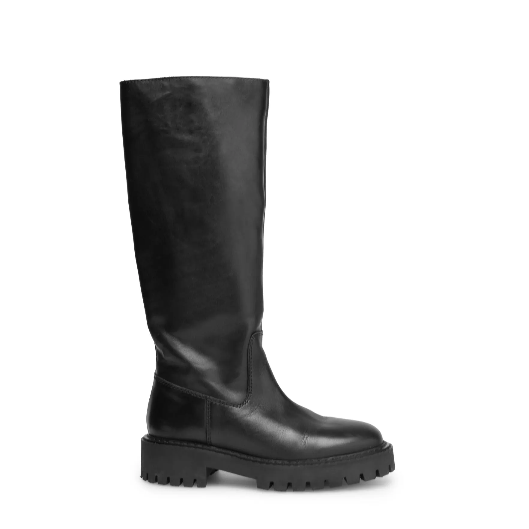 Blaine Black High Boots