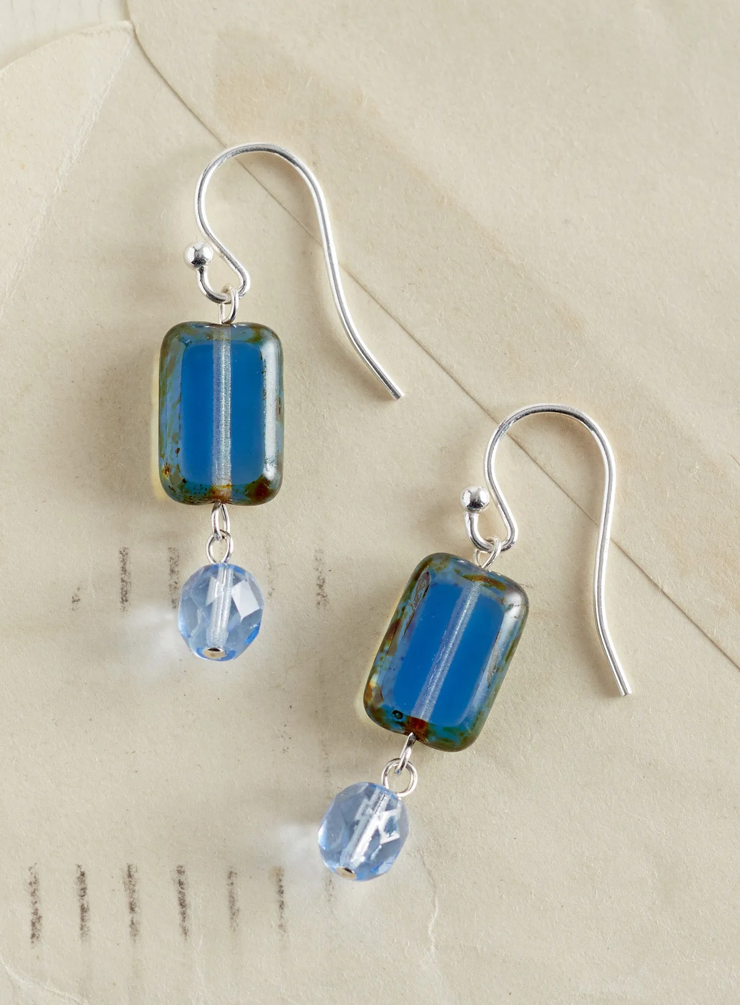 Bohemian Treasures Single-Tile Earrings