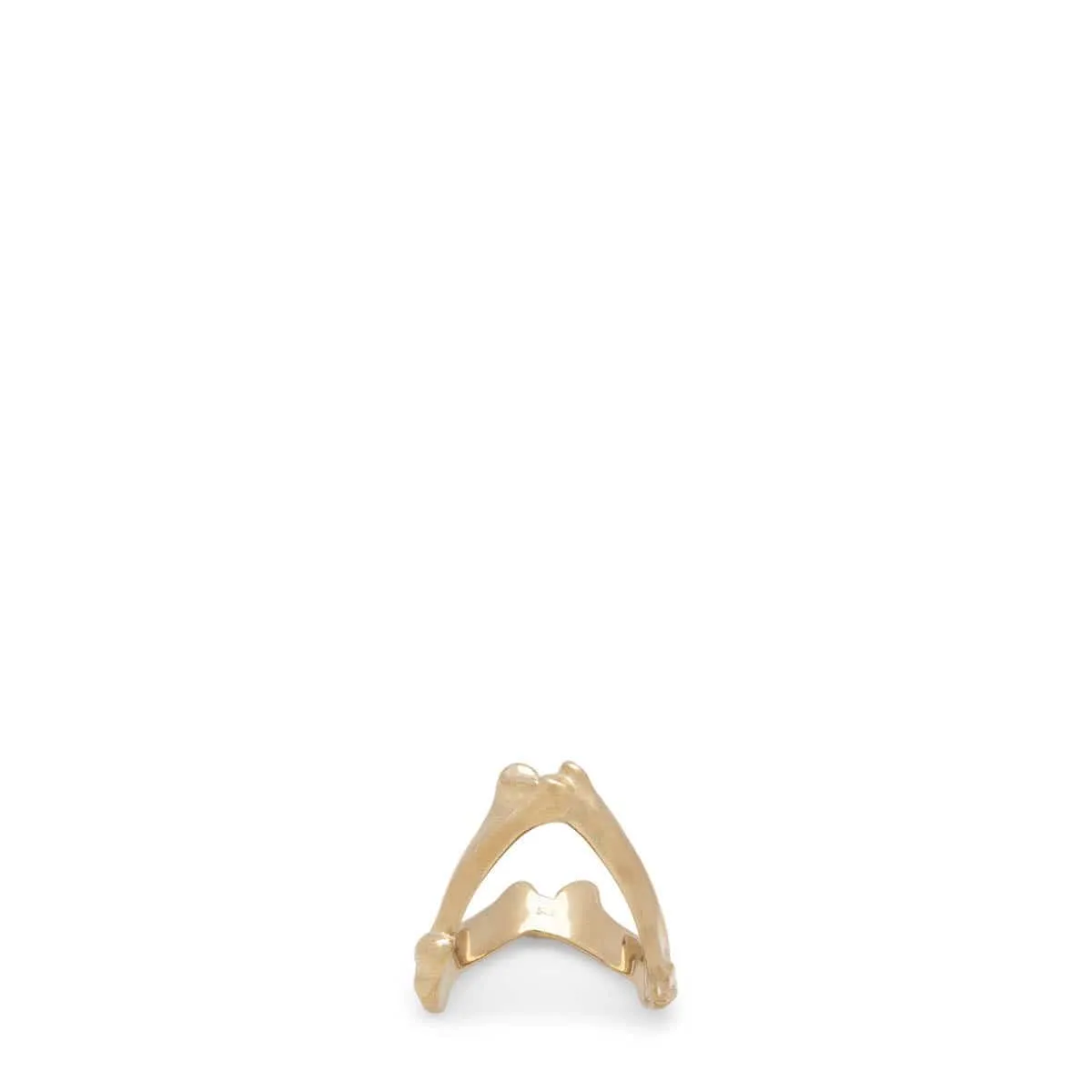 BONE SHAPED VICTORY RING AW21