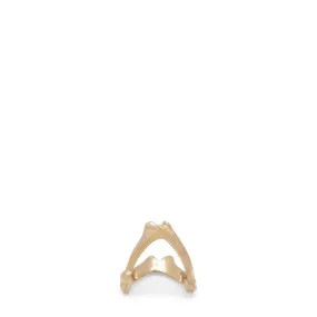 BONE SHAPED VICTORY RING AW21