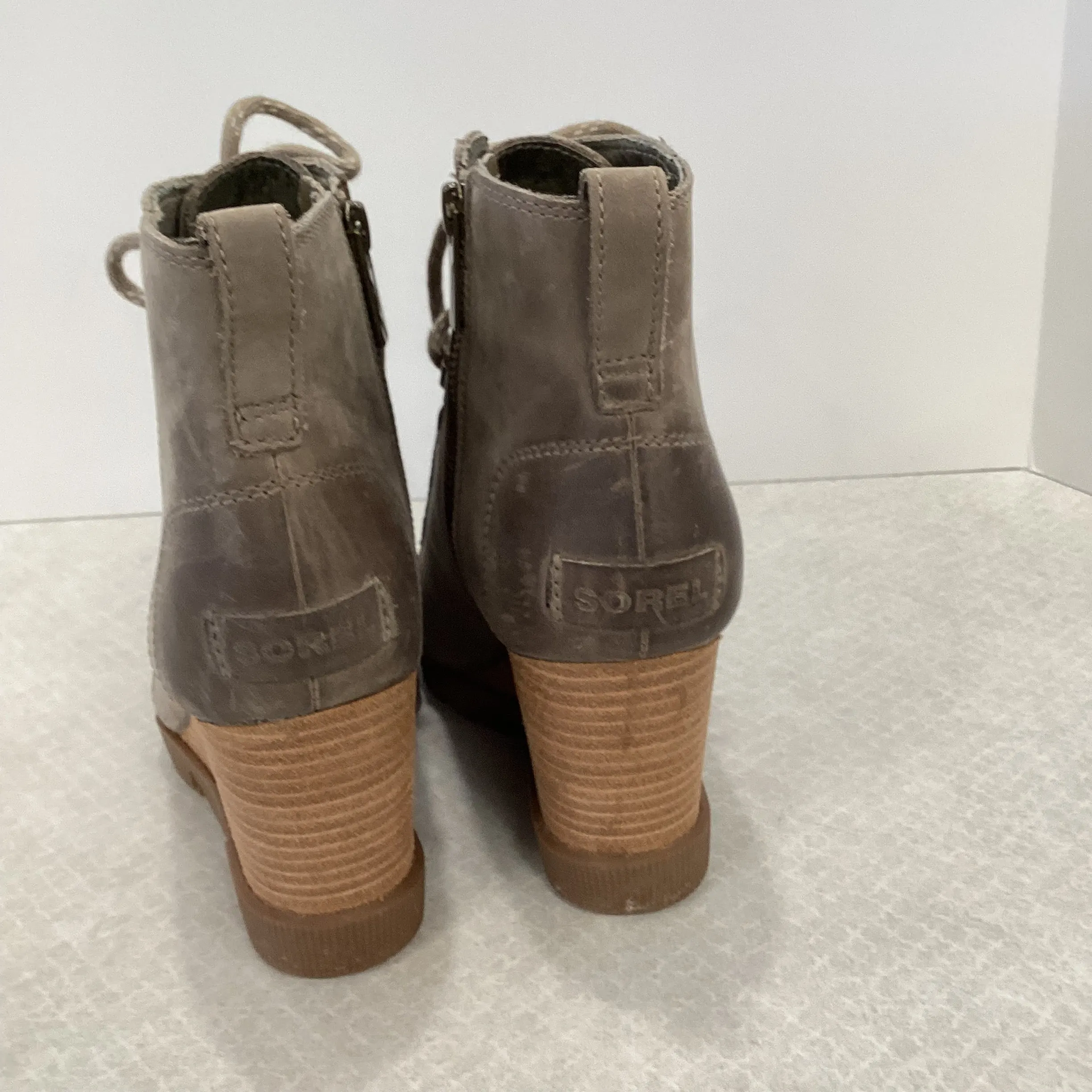 Boots Ankle Heels By Sorel  Size: 7