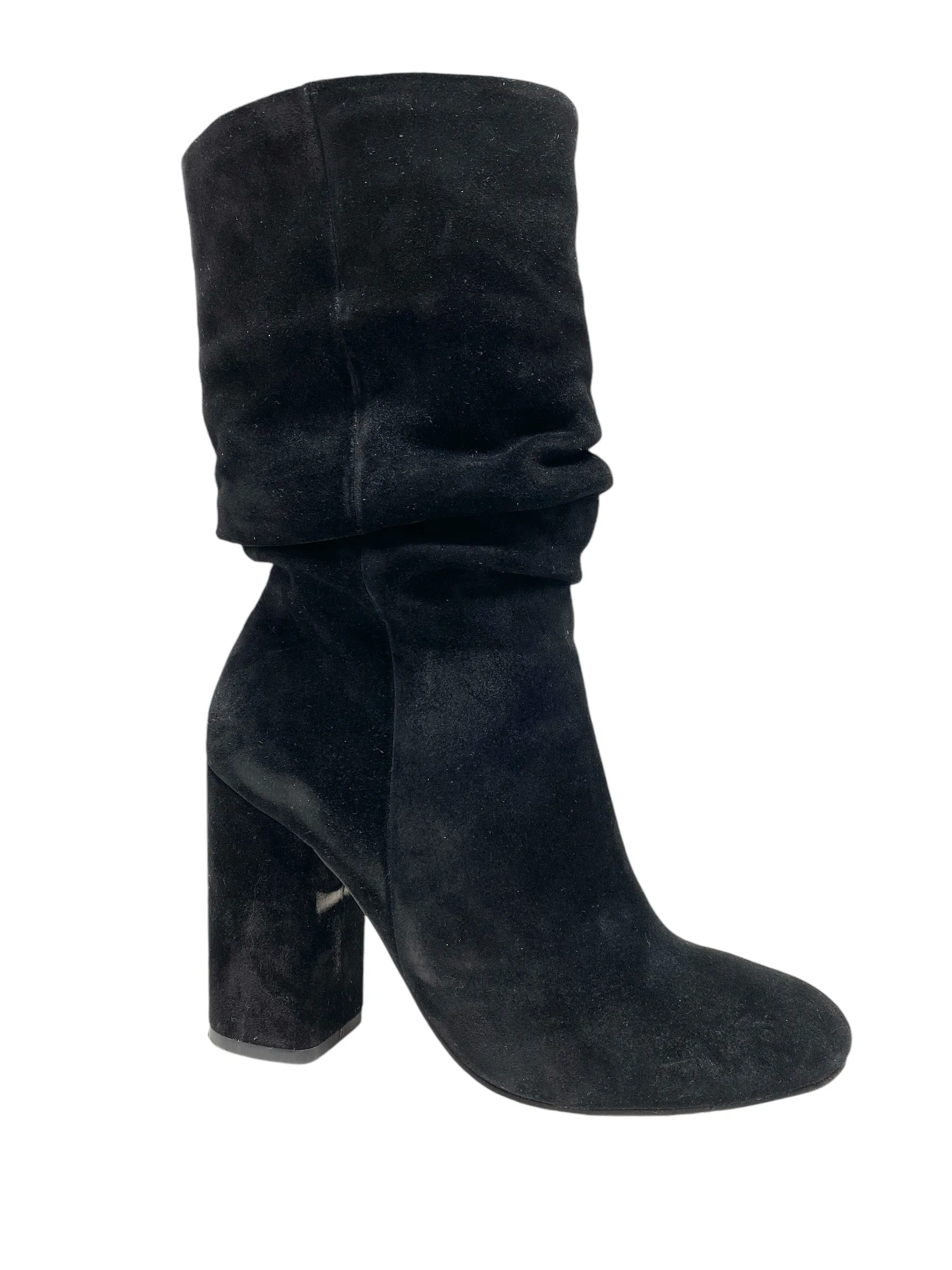 Boots Mid-calf Heels By Splendid In Black, Size: 7