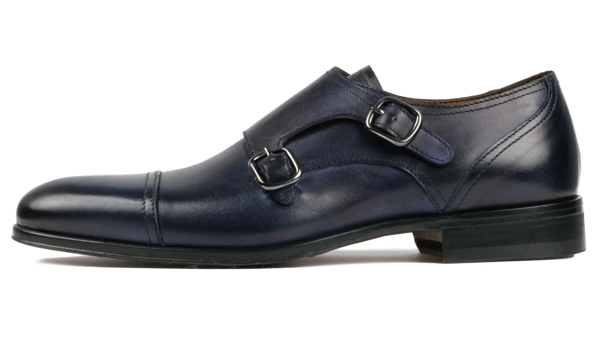 Bourne Monk Strap Blue