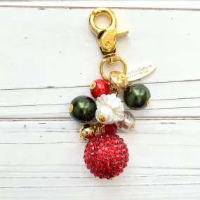 Christmas Bling Bag Charm