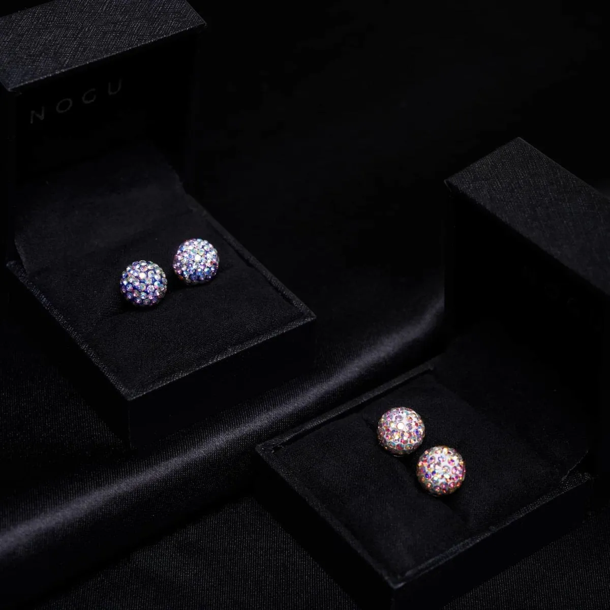 Confetti Crystal | .925 Sterling Silver | Kikiballa Earrings