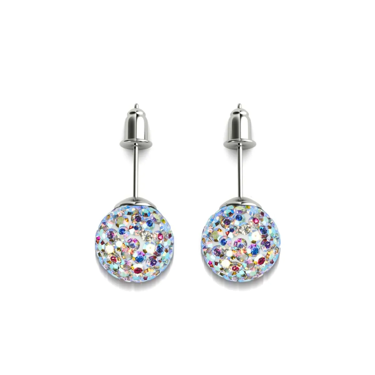 Confetti Crystal | .925 Sterling Silver | Kikiballa Earrings