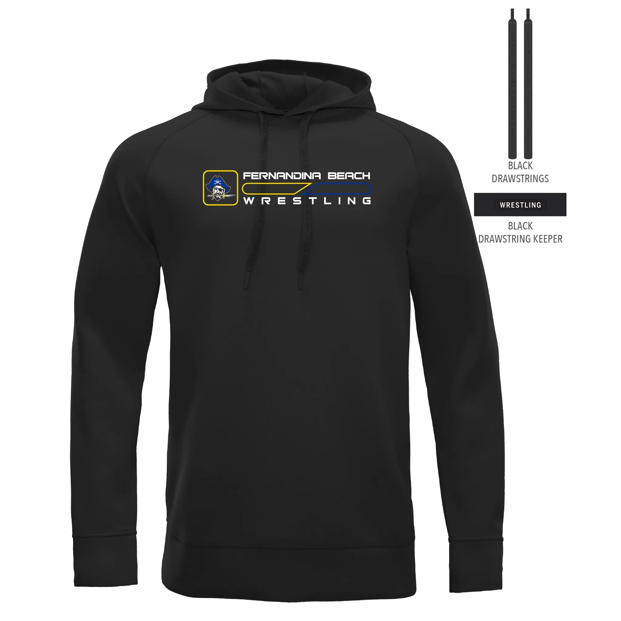 Cool-Touch Hoodie-Unisex--Fernandina Beach Team Store