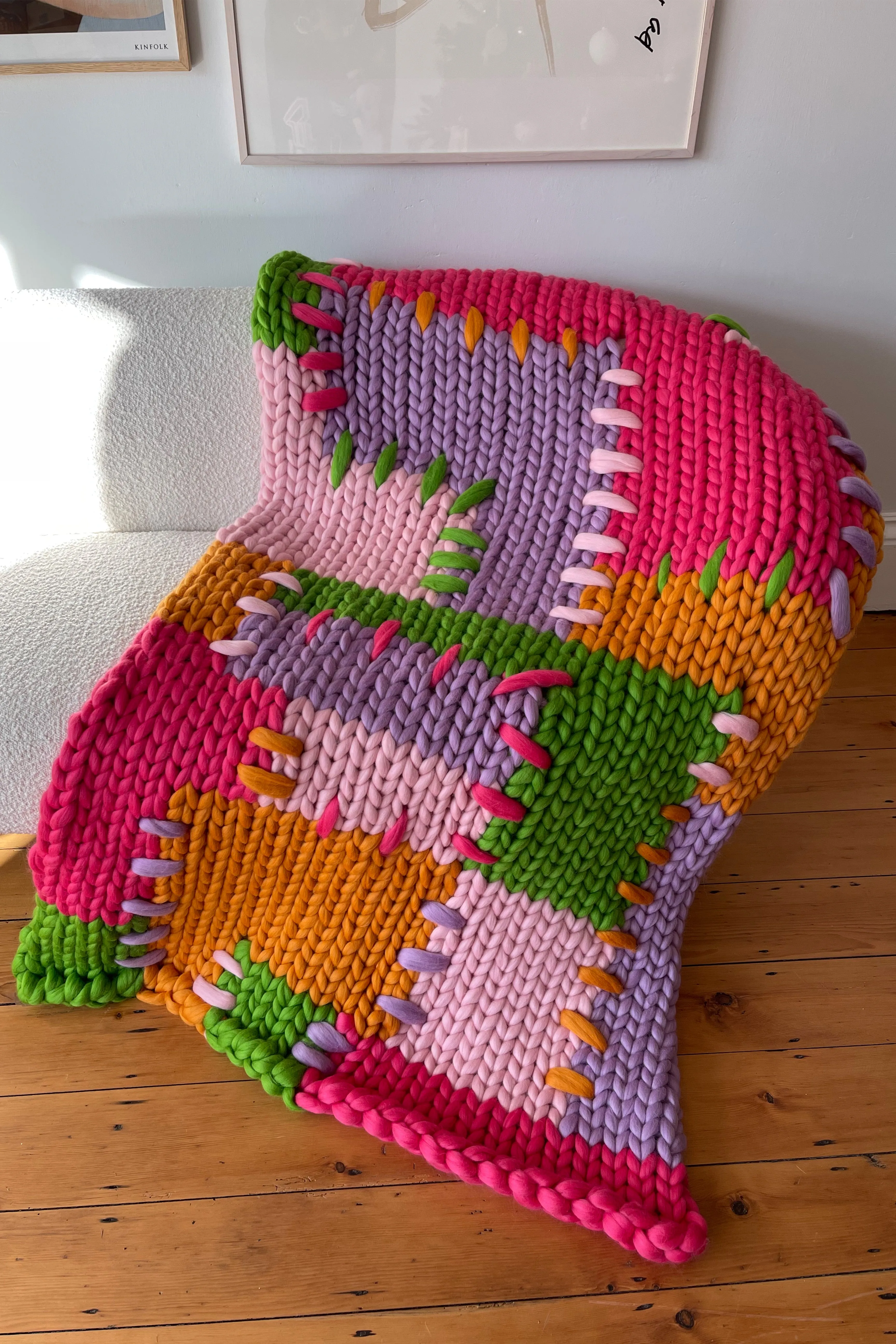 Dahlia Colossal Knit Blanket