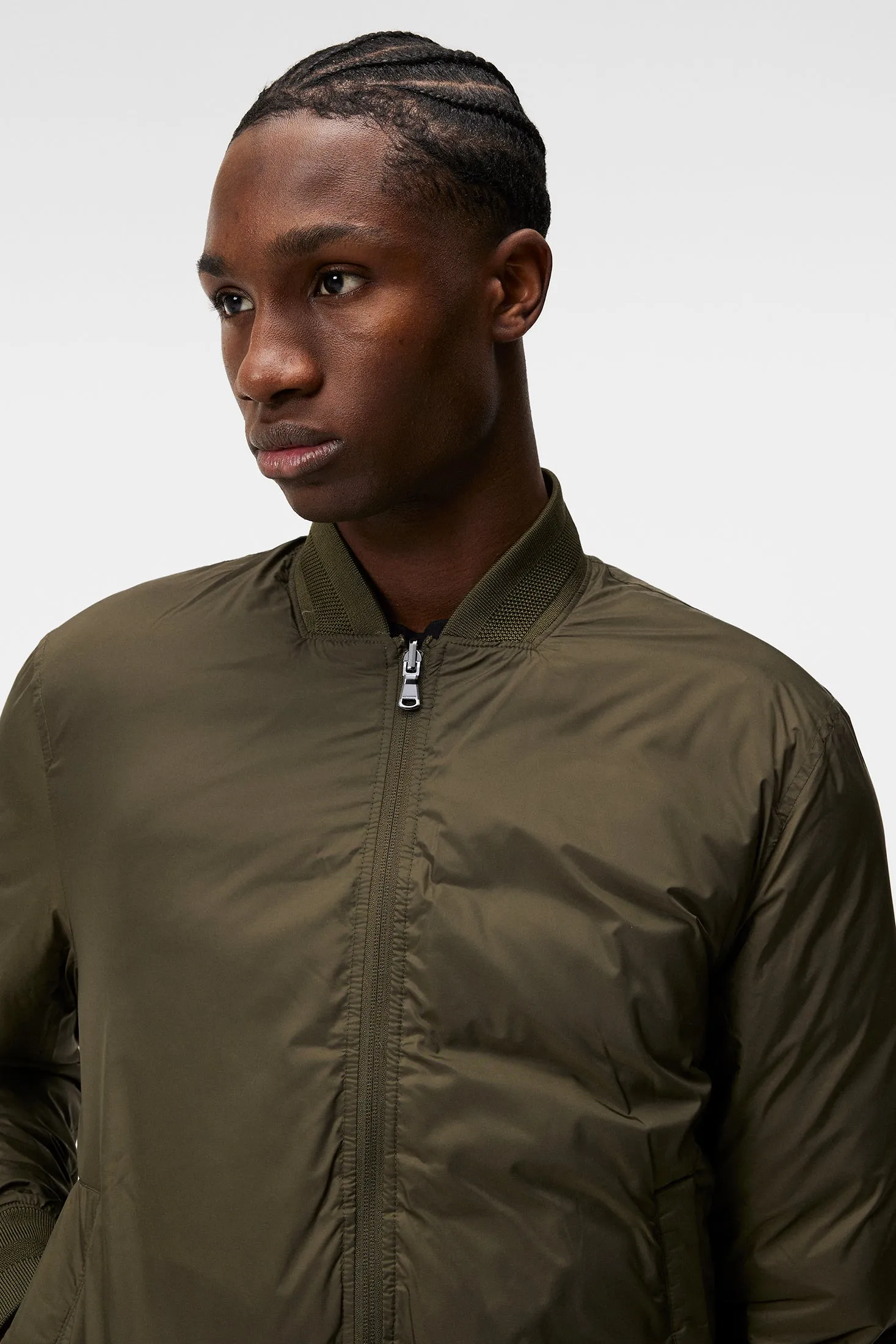 Dwayne Reversible Jacket / Forest Green