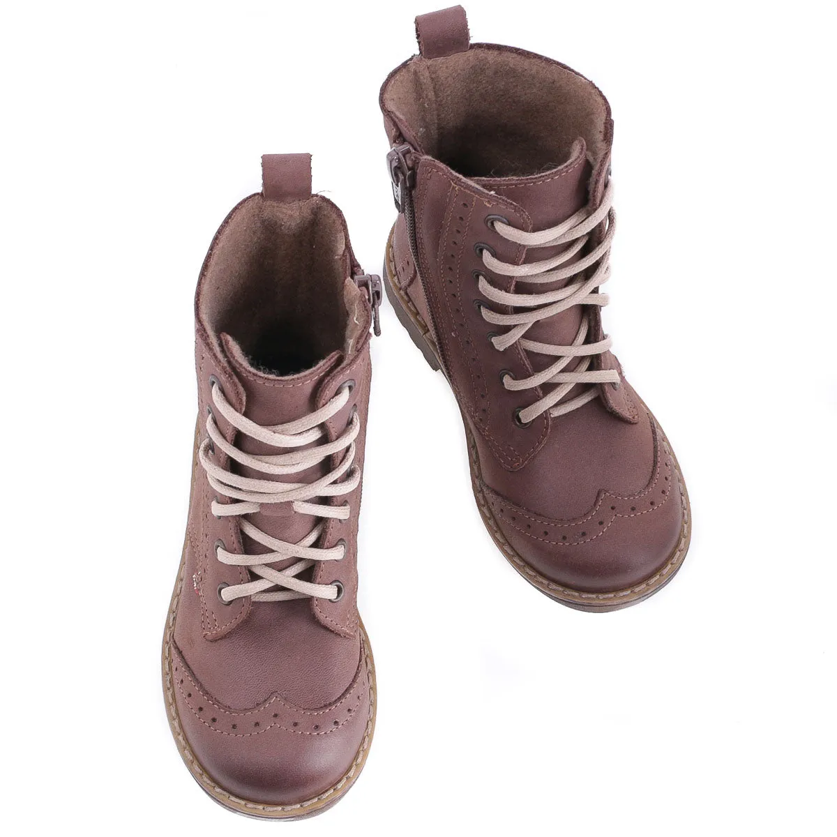 (EY1981B-6) Emel winter lace-up boots