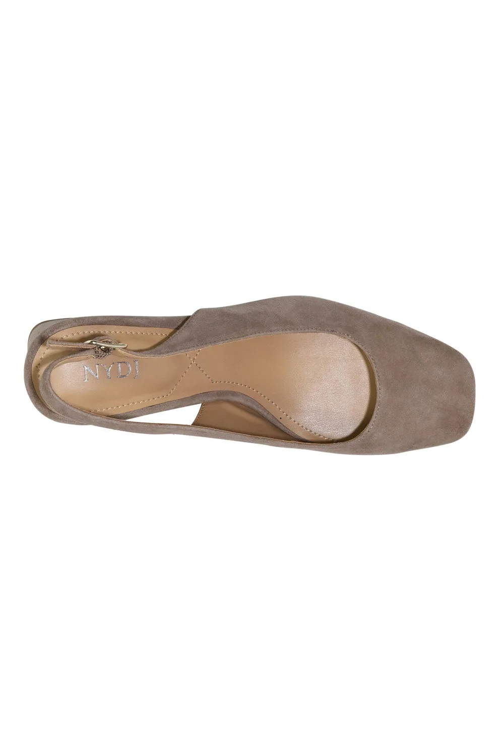 Faelynn Slingback Heels - Light Taupe