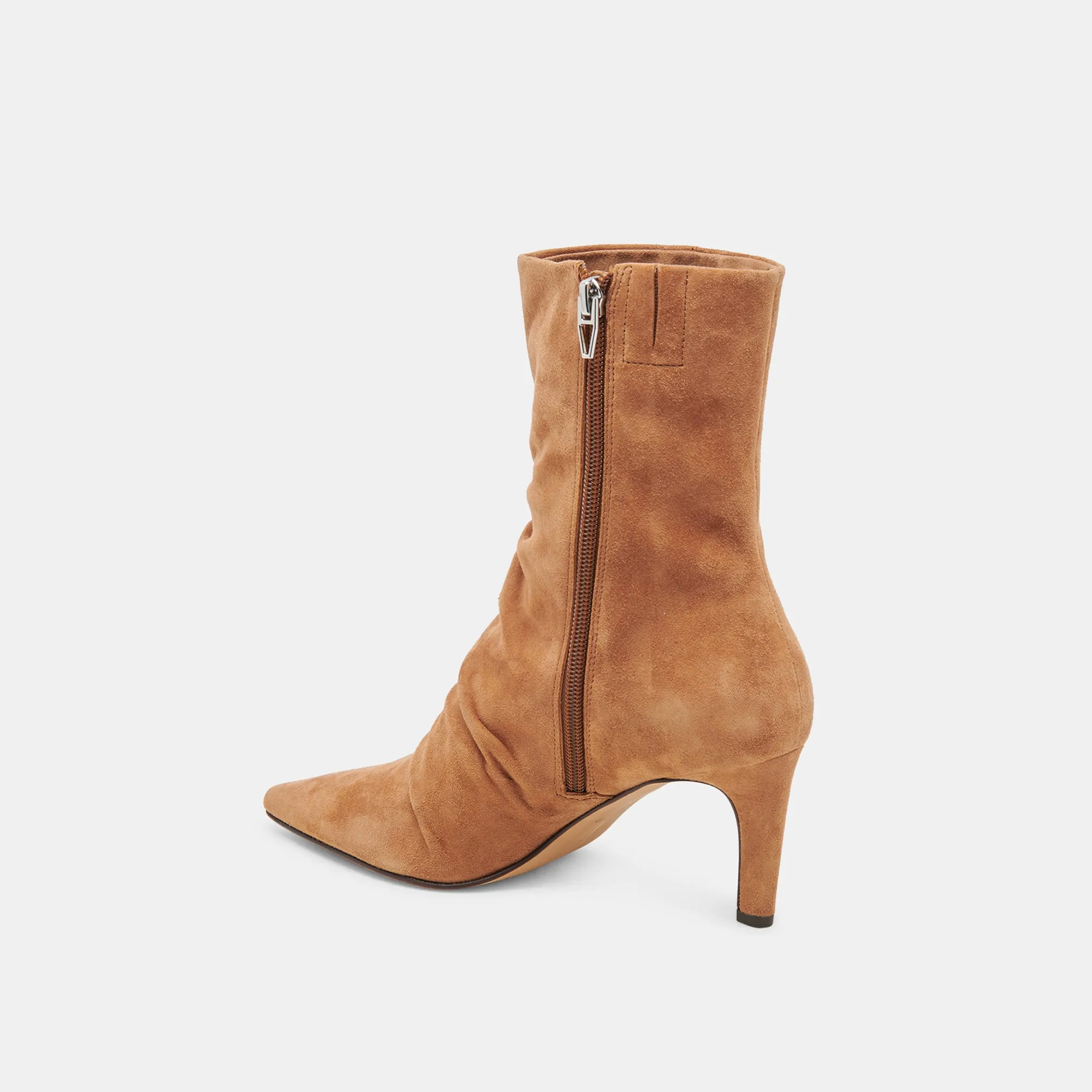 FERNLY WIDE CALF BOOTS PECAN SUEDE