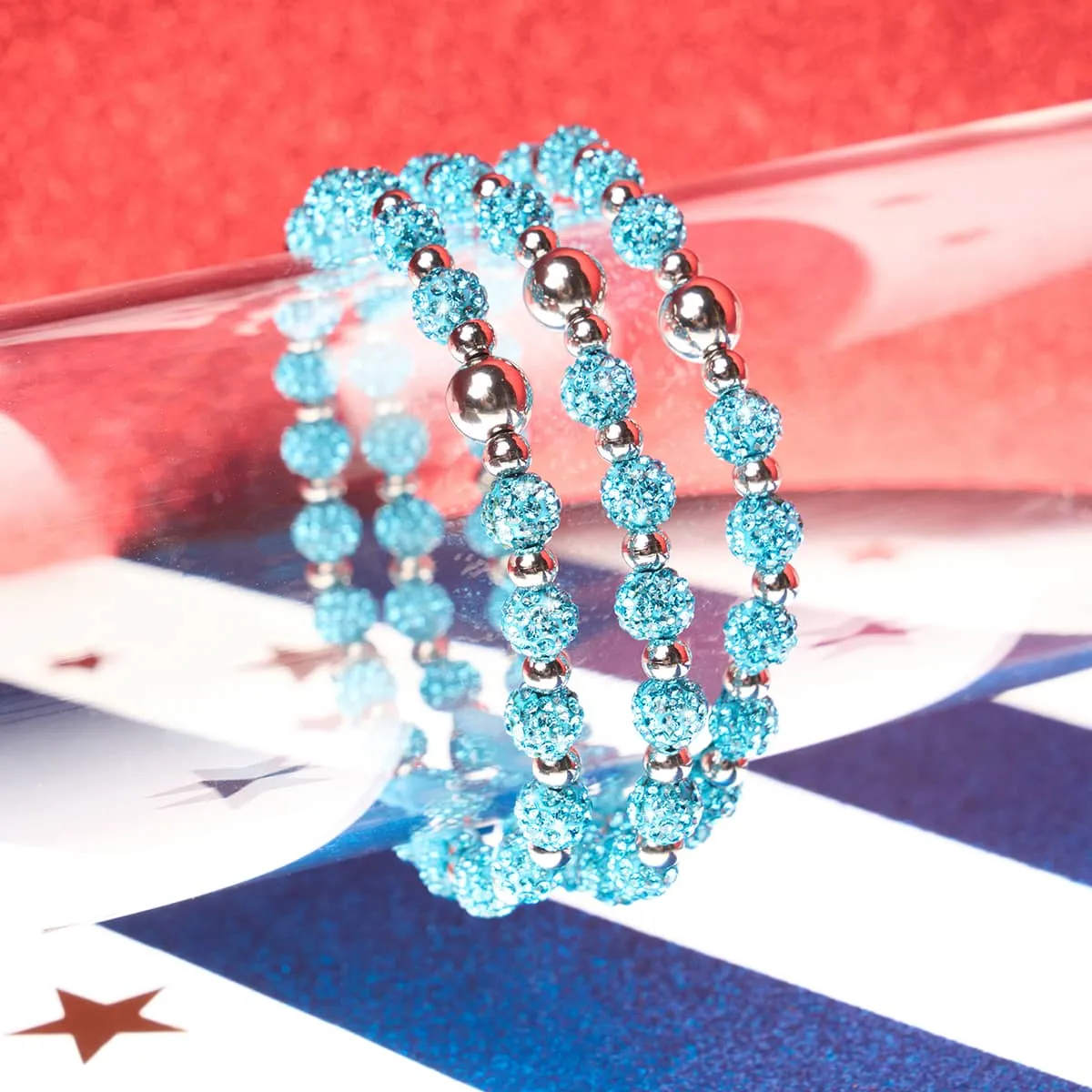 Fiji Blue | Crystal Kikiballa Bracelet