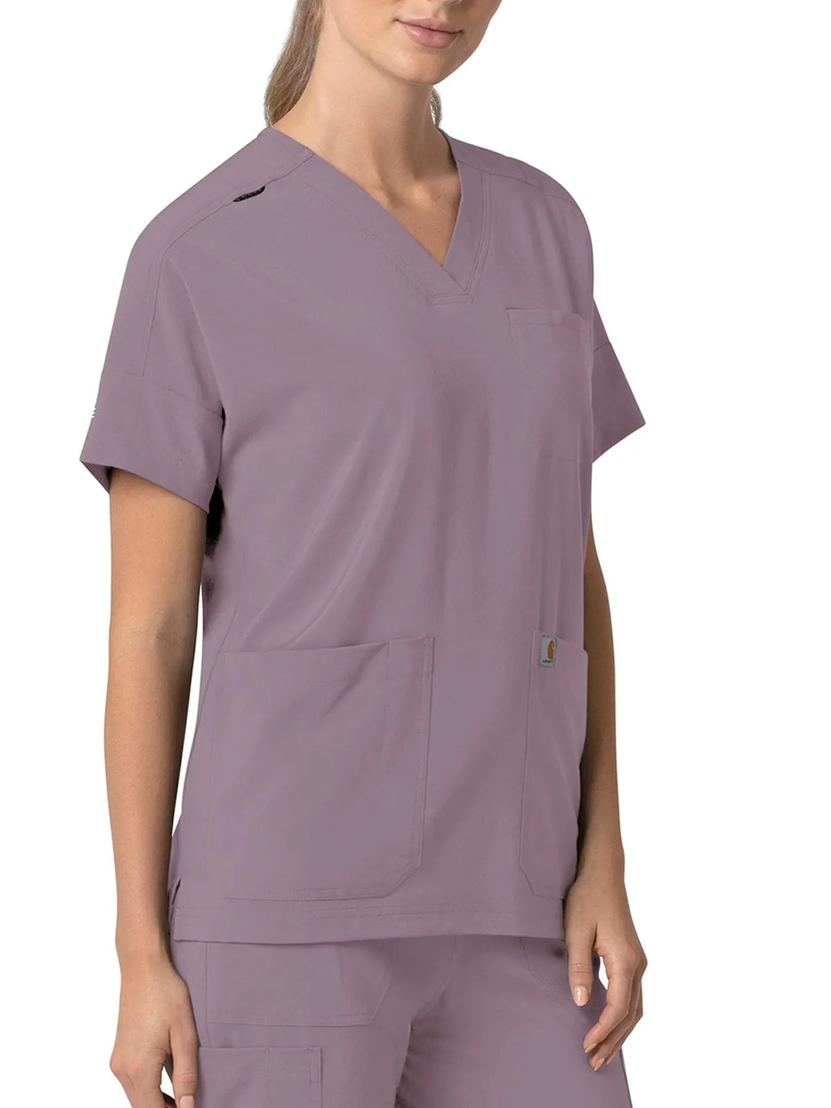 Force Cross-Flex - Women's Oversized V-Neck Scrub Top