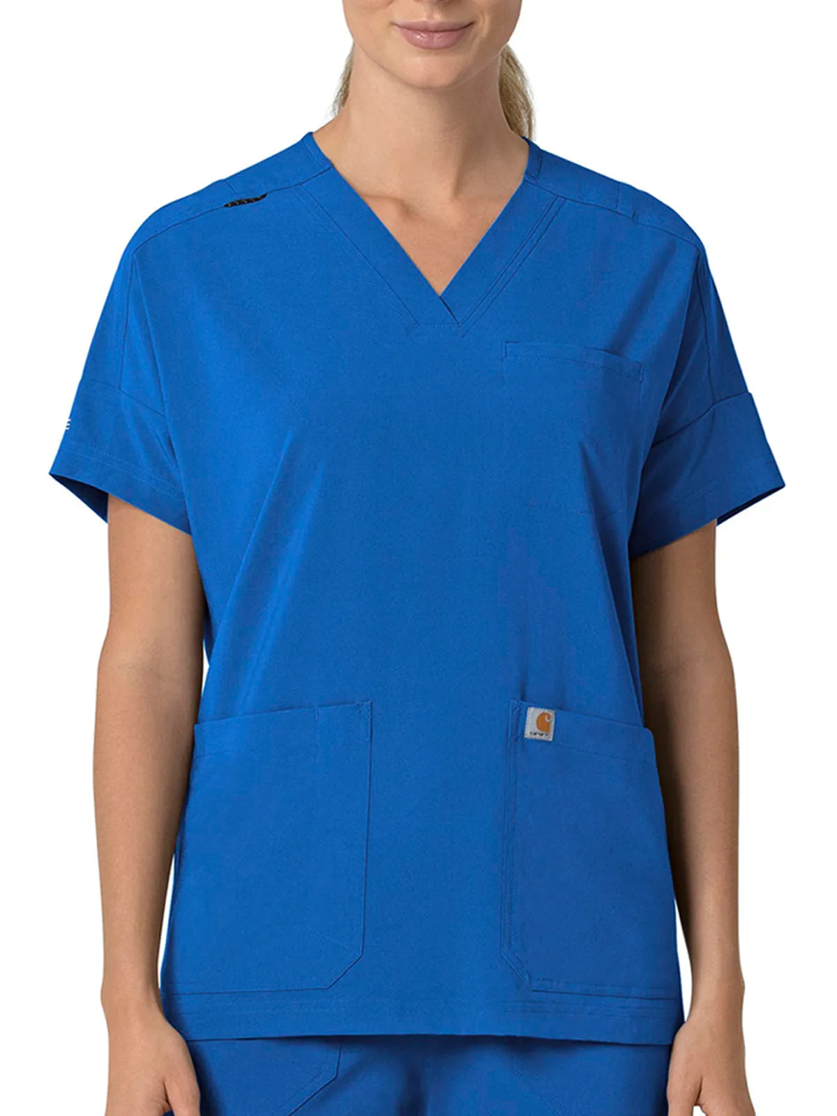 Force Cross-Flex - Women's Oversized V-Neck Scrub Top