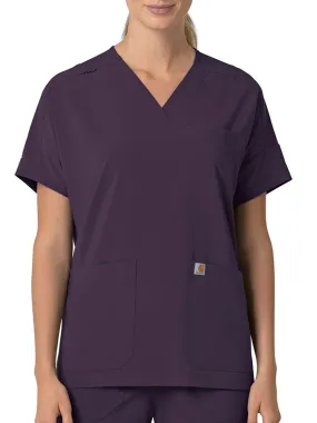 Force Cross-Flex - Women's Oversized V-Neck Scrub Top