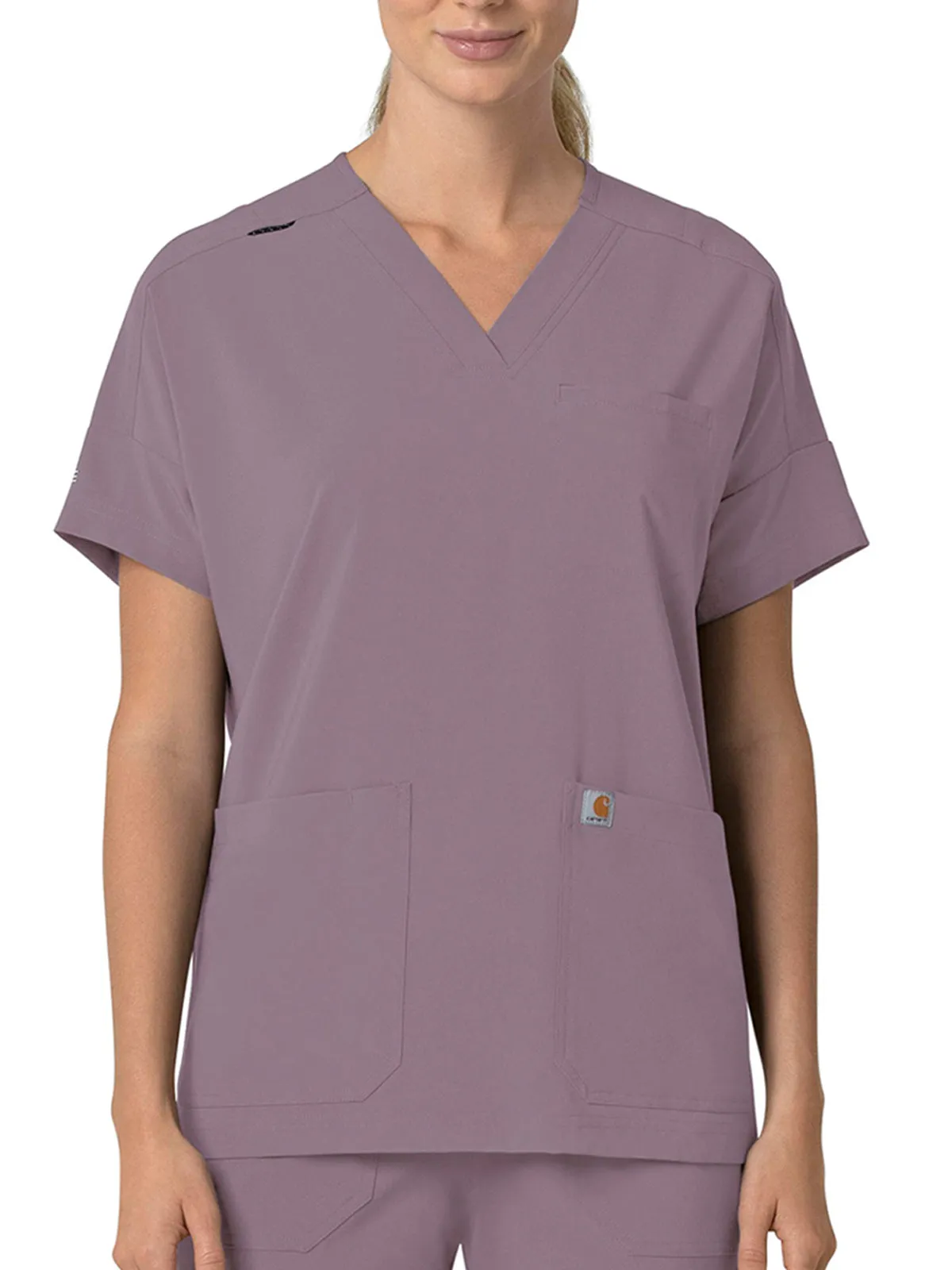 Force Cross-Flex - Women's Oversized V-Neck Scrub Top