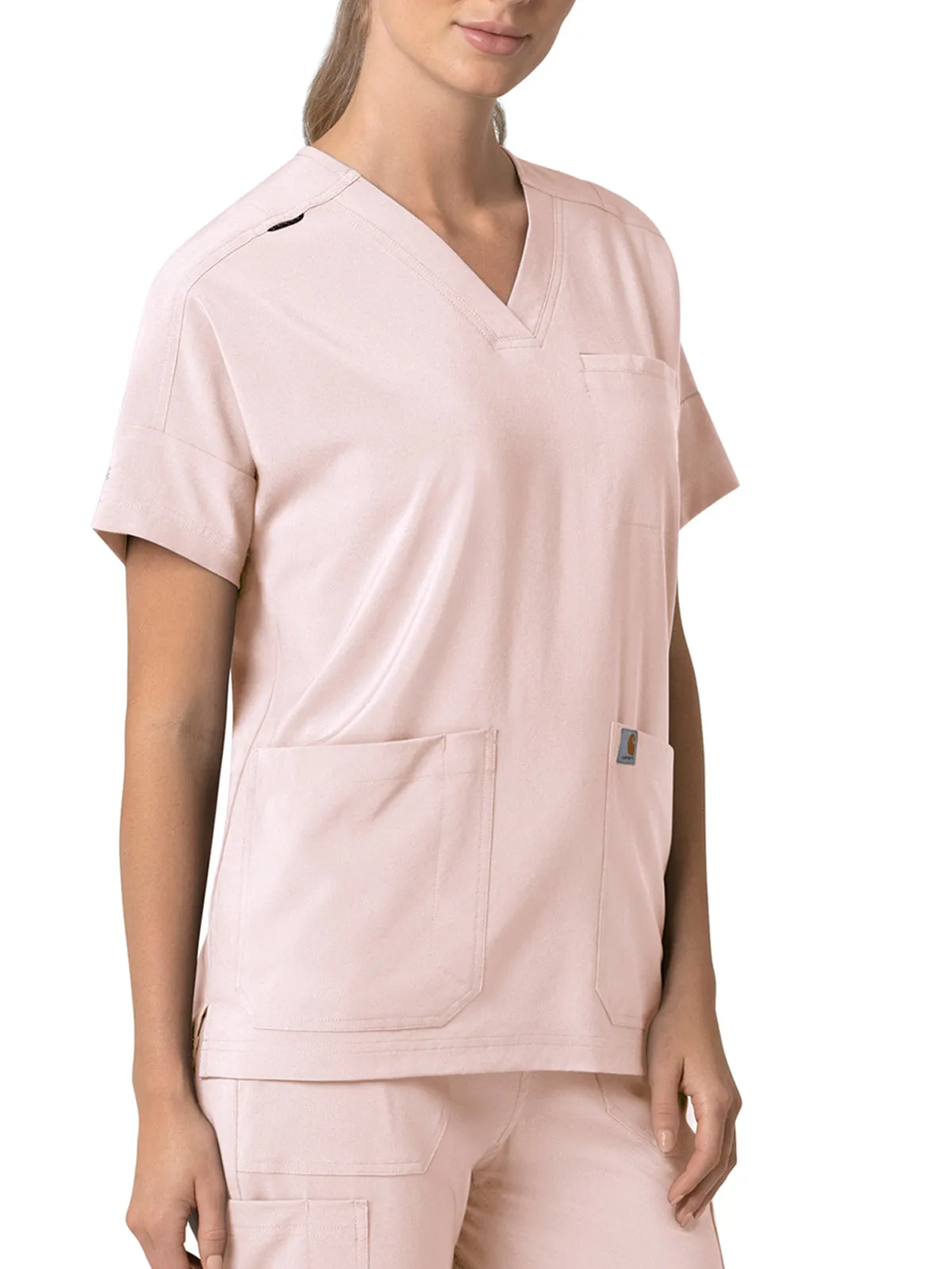 Force Cross-Flex - Women's Oversized V-Neck Scrub Top