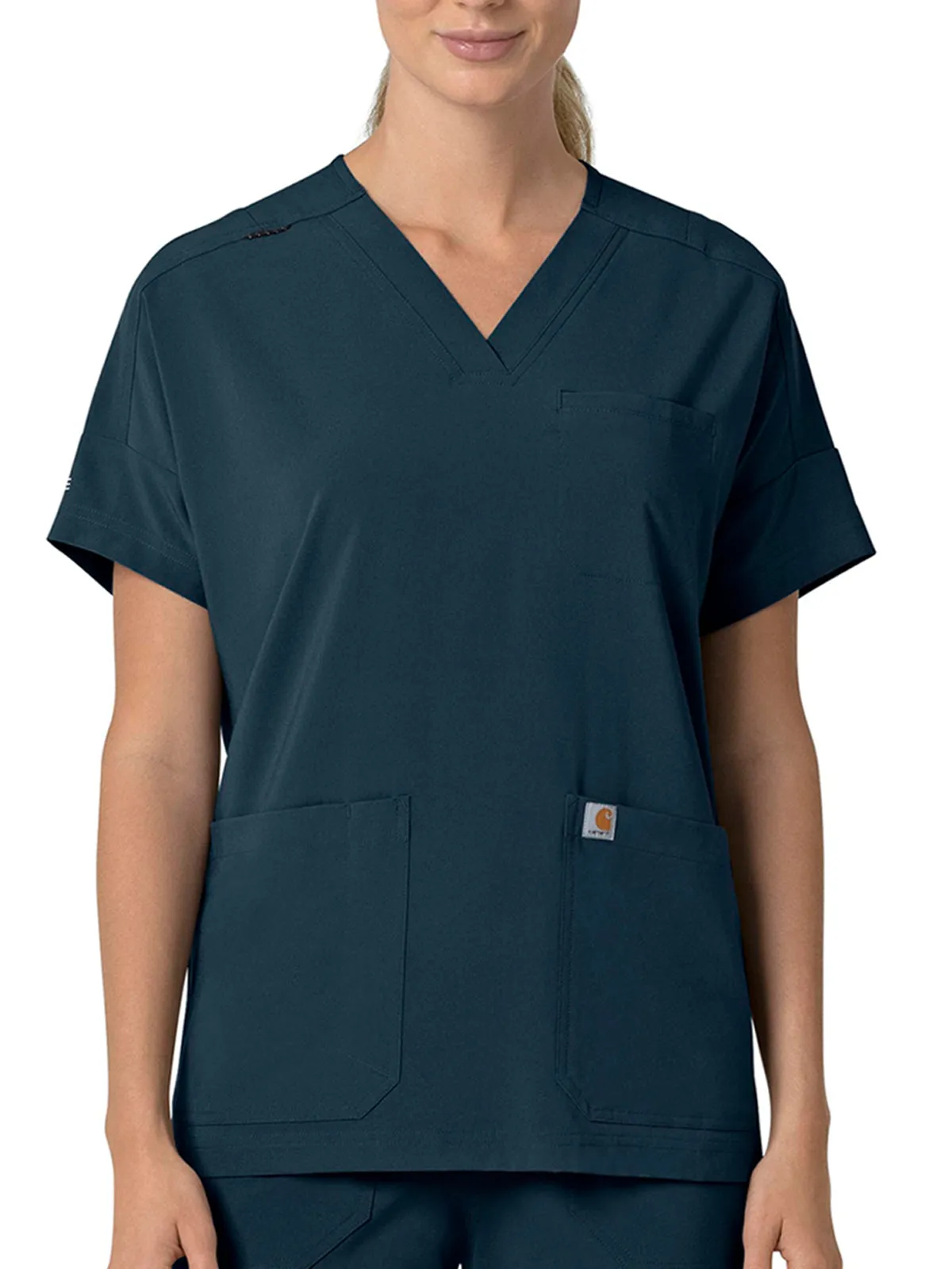 Force Cross-Flex - Women's Oversized V-Neck Scrub Top