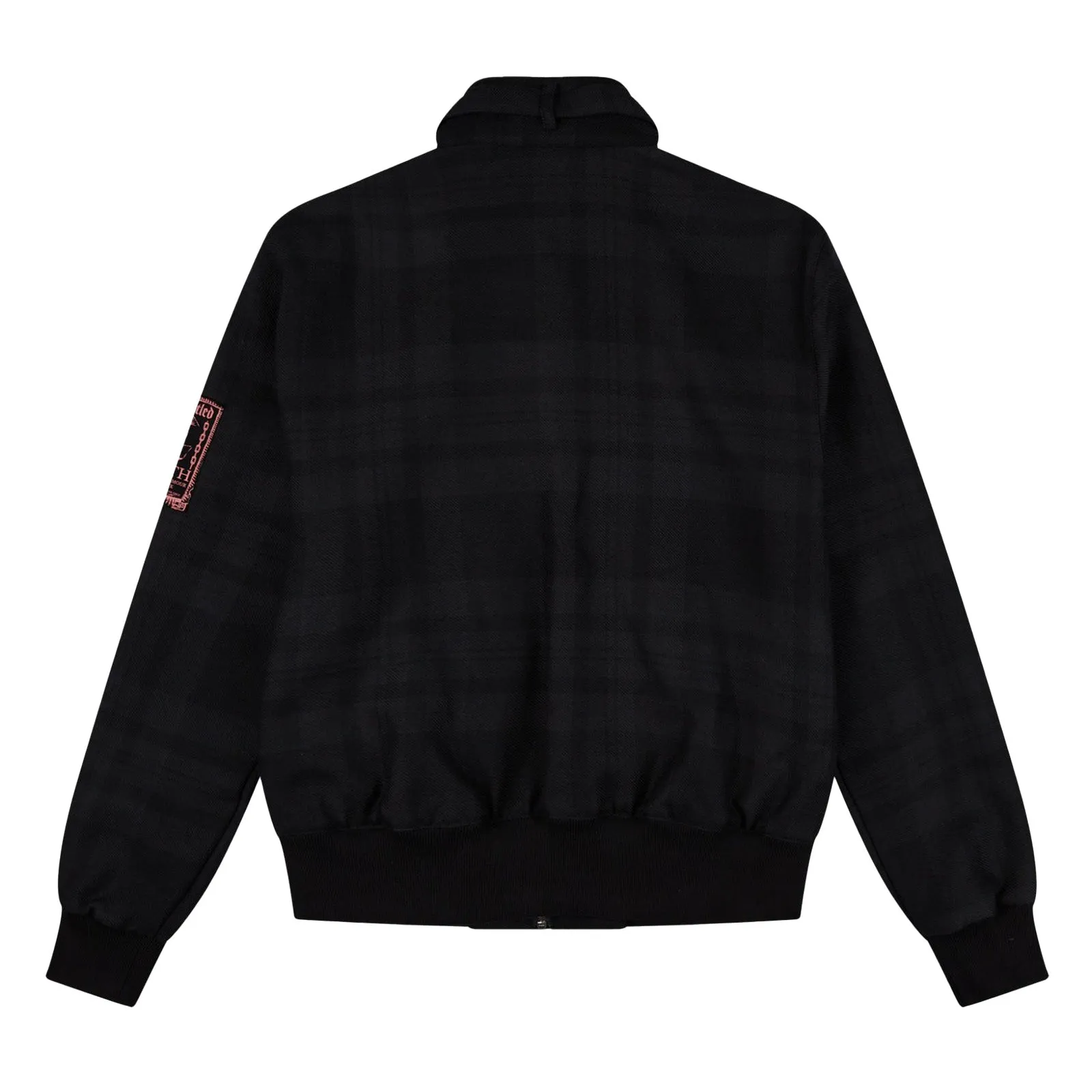 Fred Perry x Raf Simons Collar Strap Harrington Jacket Black