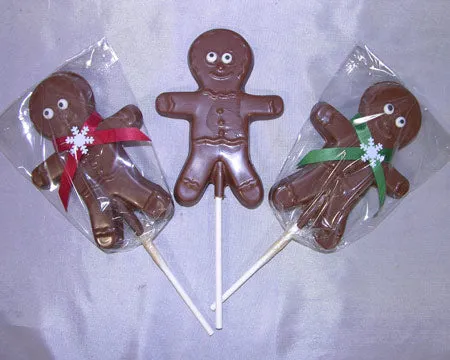 Gingerbread lollipop