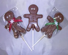 Gingerbread lollipop