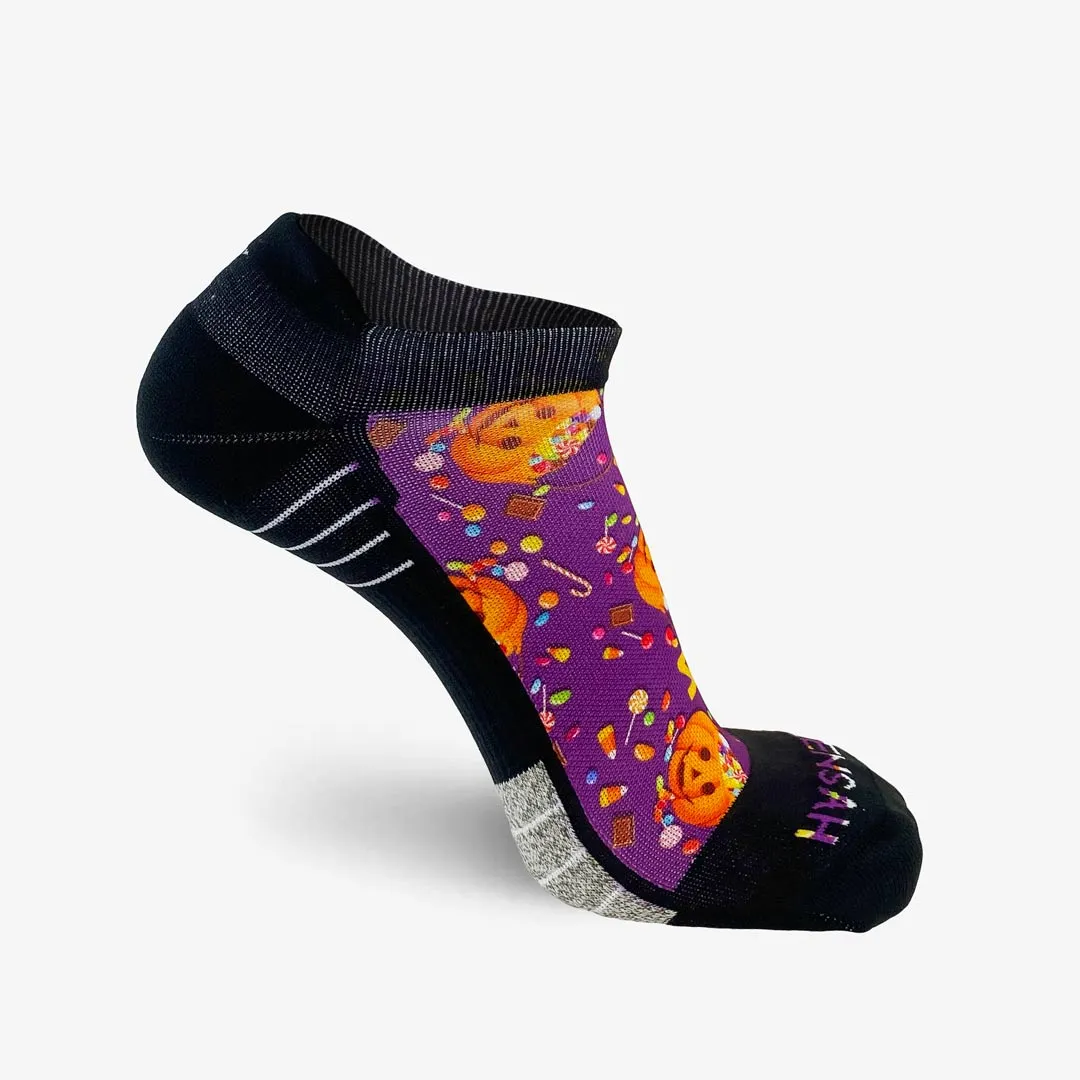 Halloween Candy Running Socks (No Show)