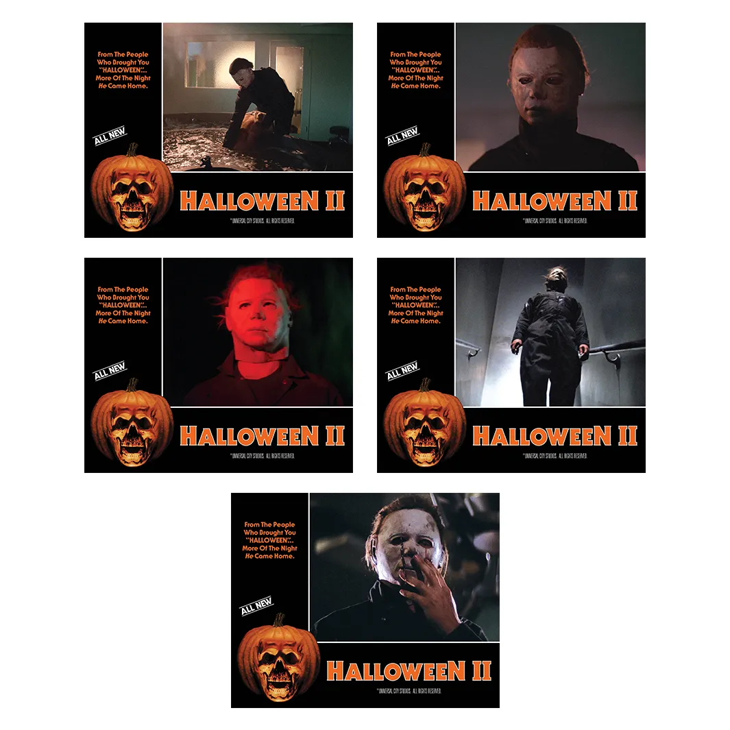 Halloween II Lobby Card Set