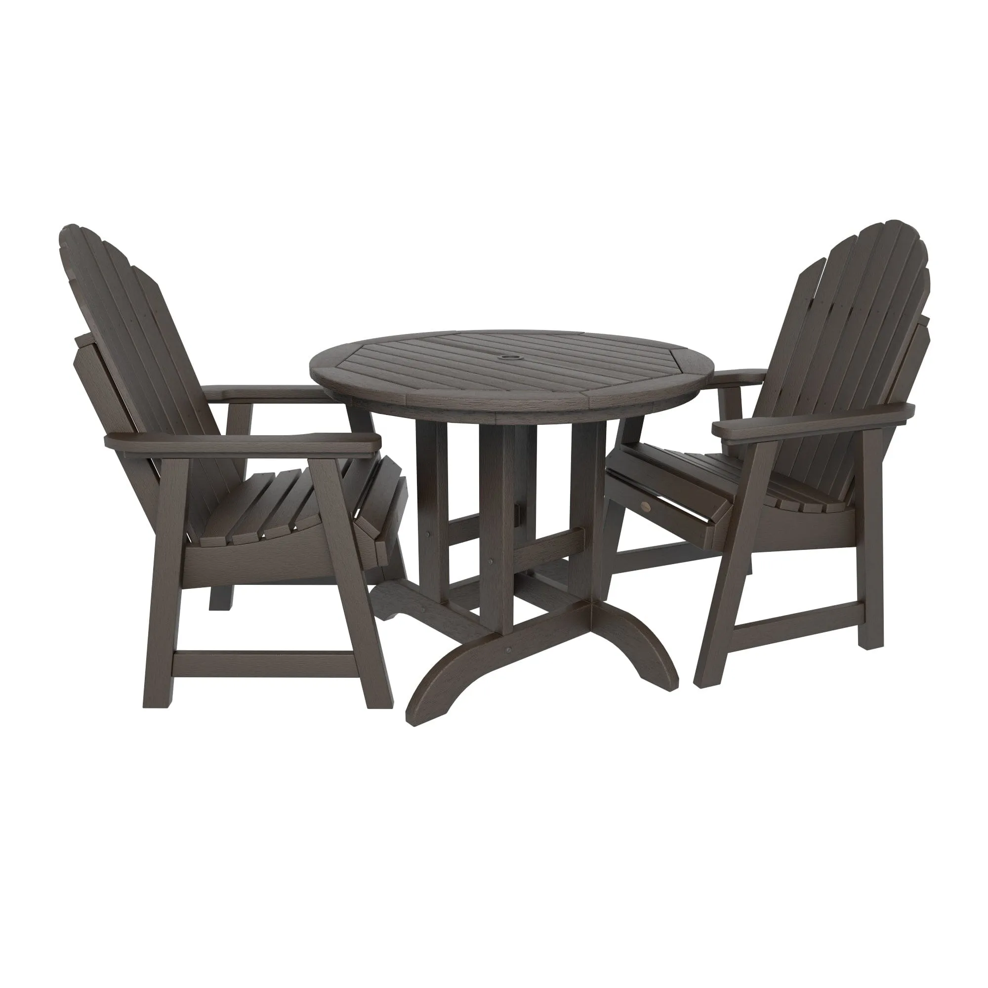 Hamilton 3pc 36in Round Dining Set - Dining Height