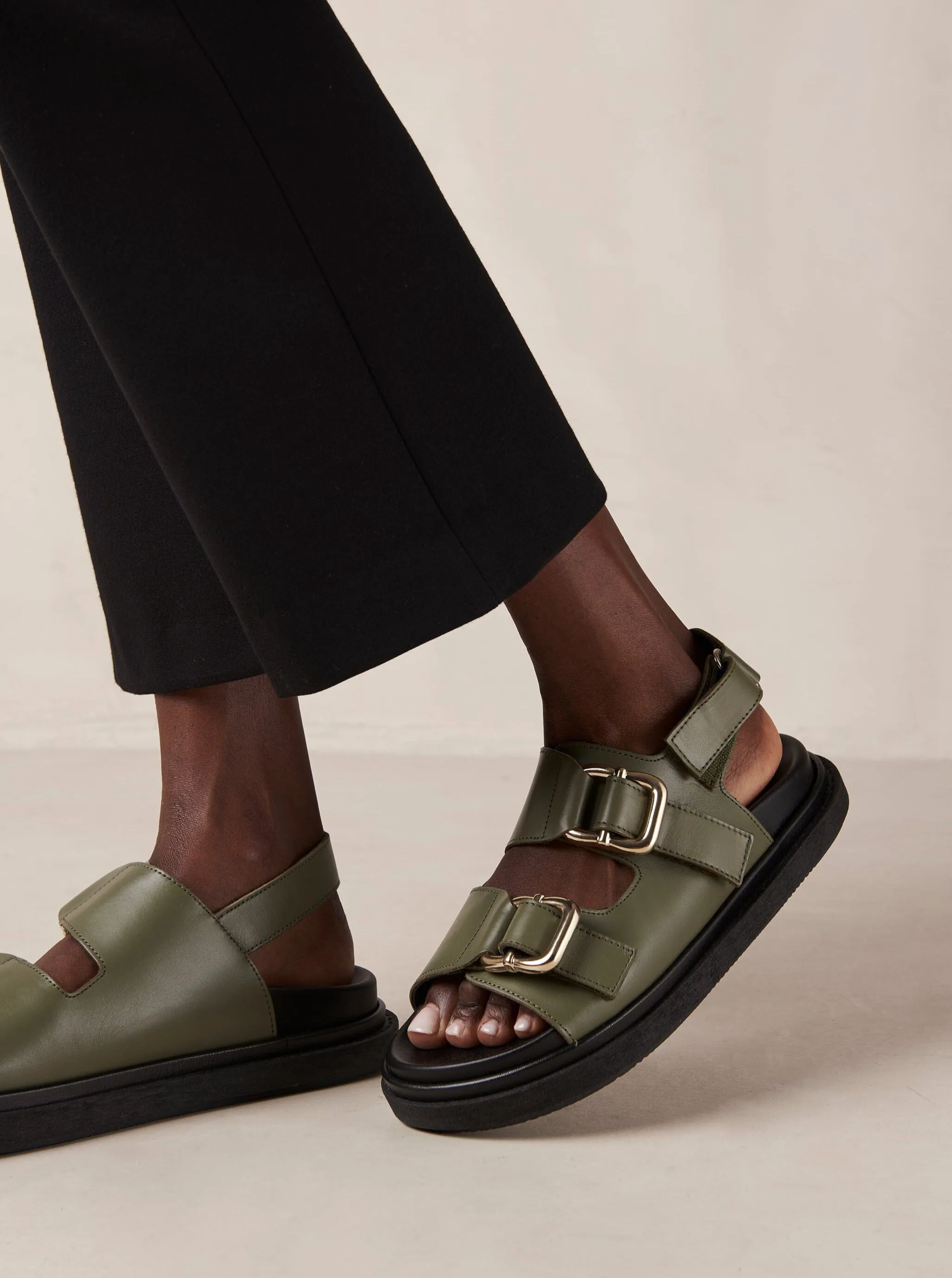 Harper Dusty Olive Sandal