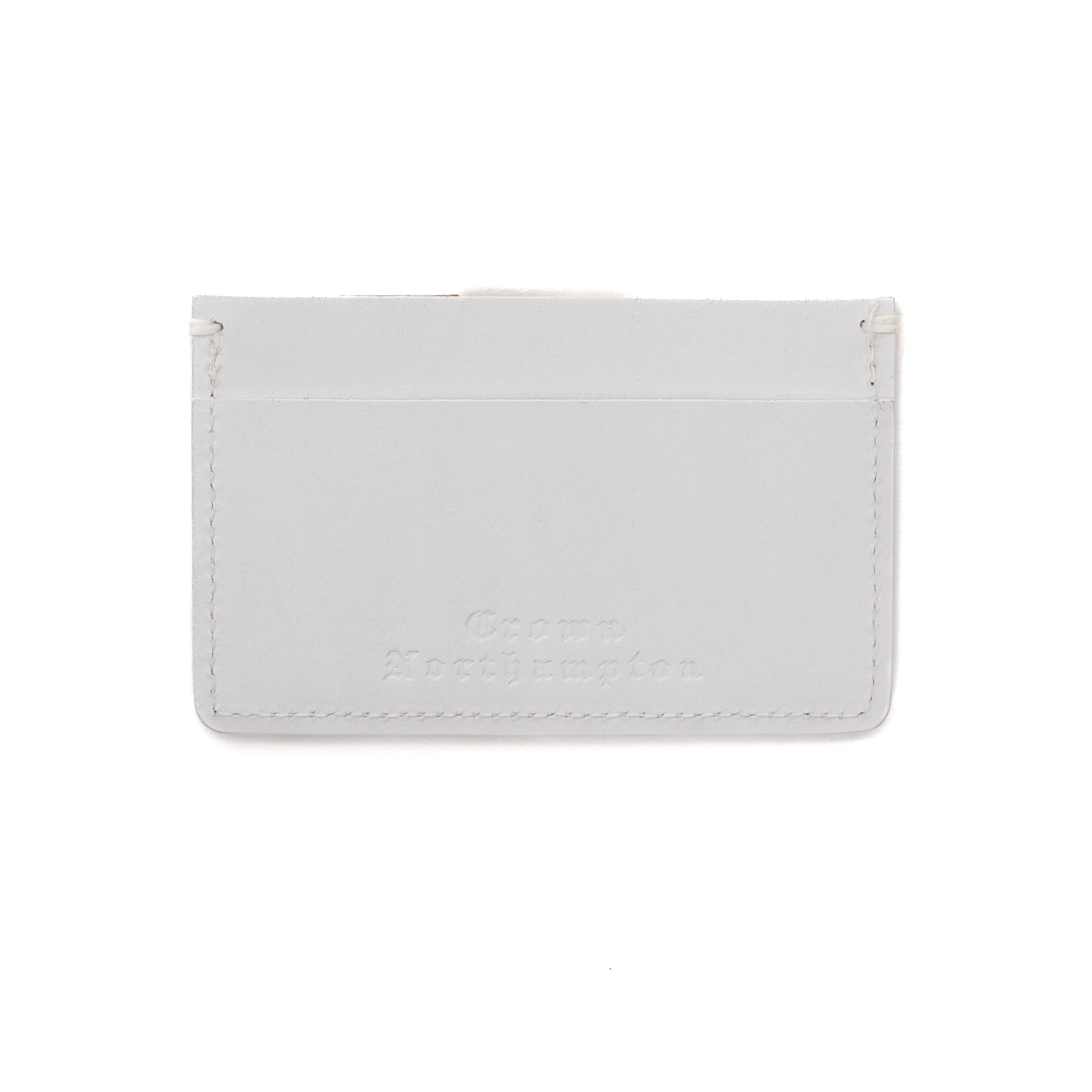 Houghton Card Holder - White Box Calf