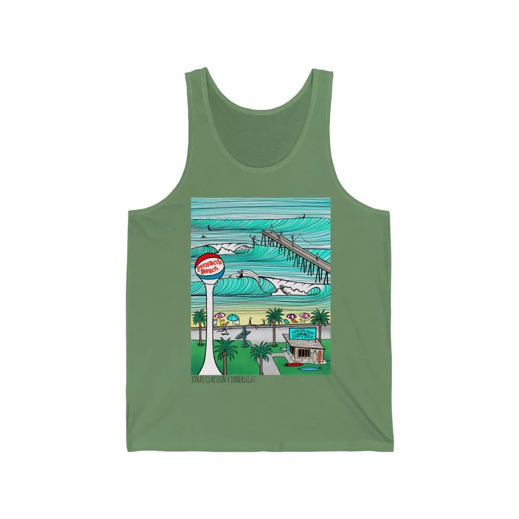 IL Pensacola Beach Jonas Unisex Jersey Tank