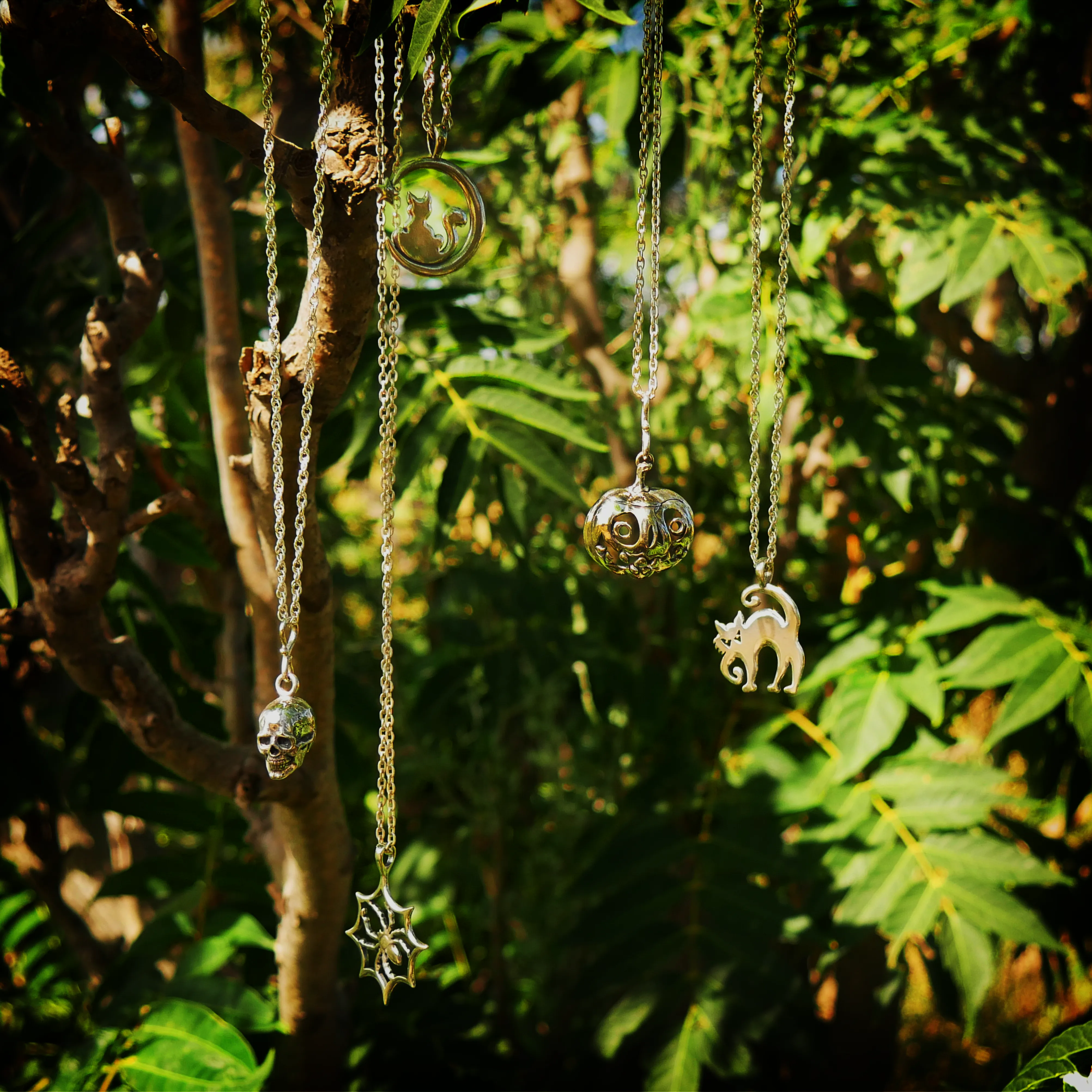 Jack O' Lantern Necklace