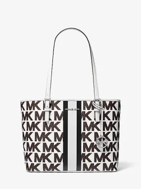 Jet Set Travel Medium Logo Stripe Tote Bag