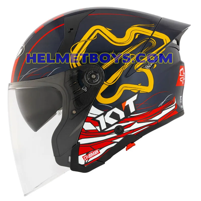 KYT TTR JET Motorcycle Sunvisor Helmet SEPANG