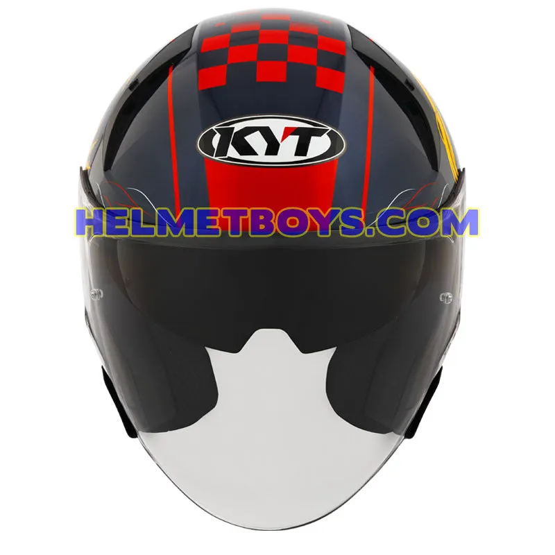 KYT TTR JET Motorcycle Sunvisor Helmet SEPANG