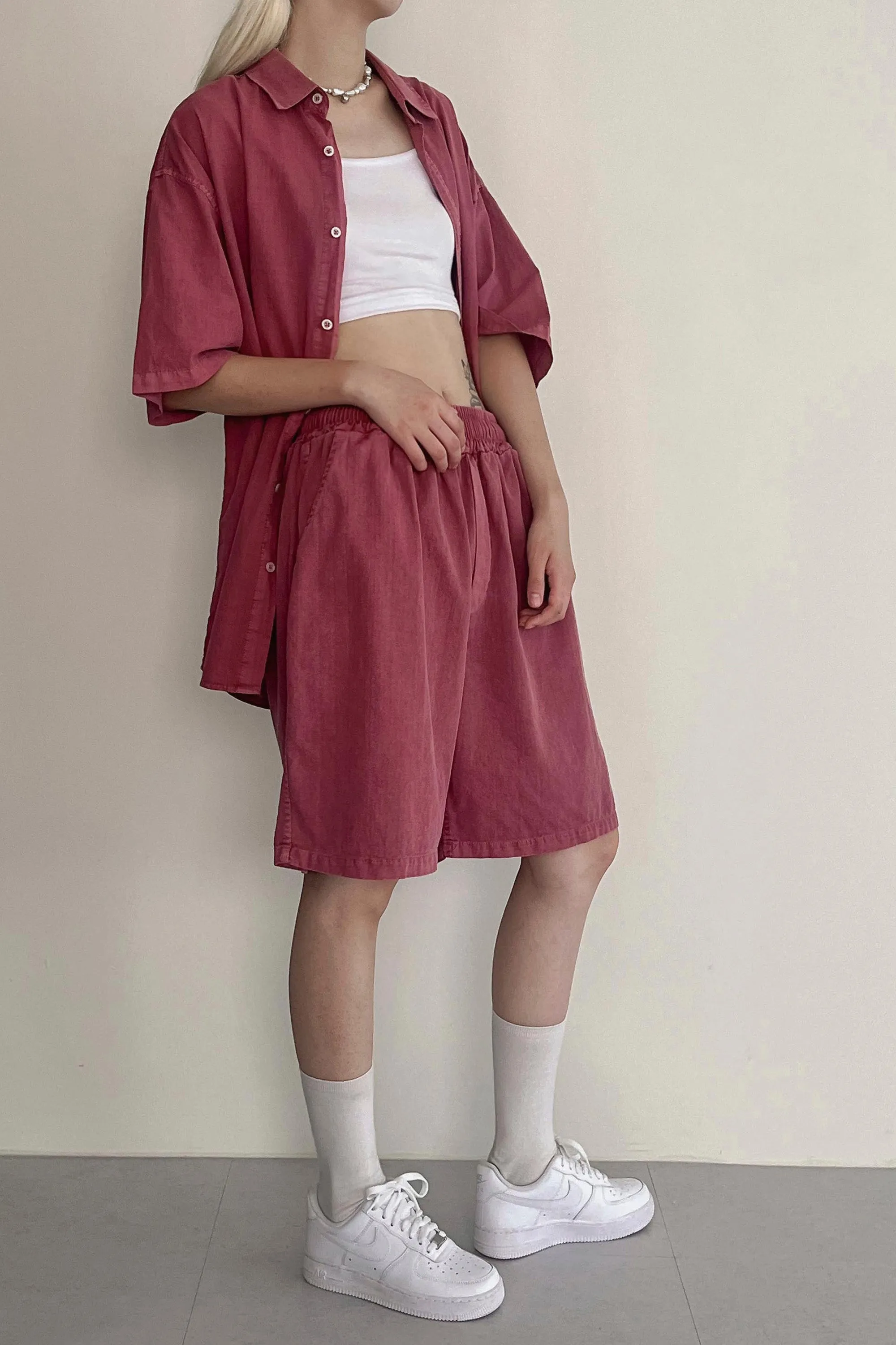 Luna Oversized Washed Shirt