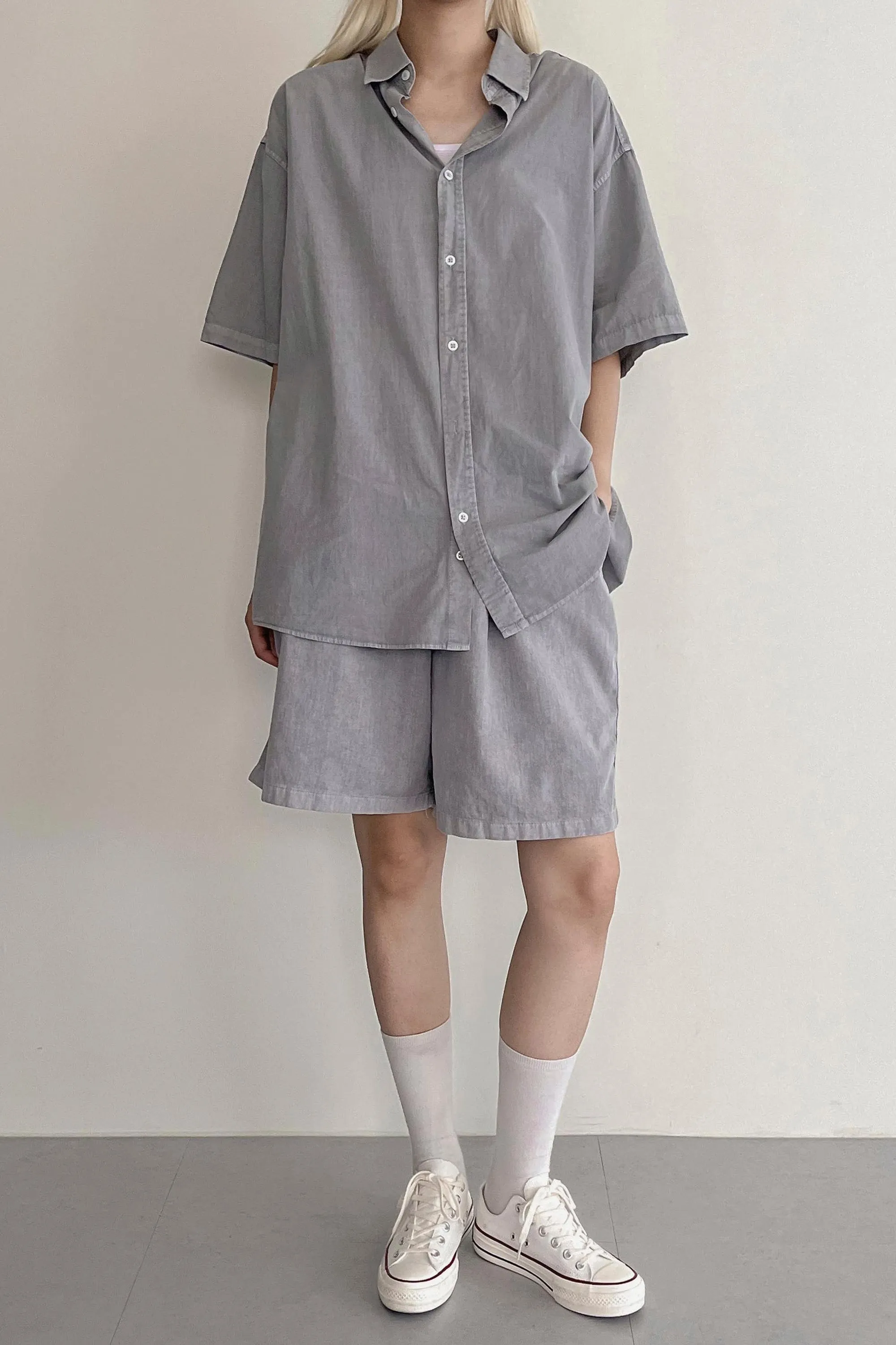 Luna Oversized Washed Shirt