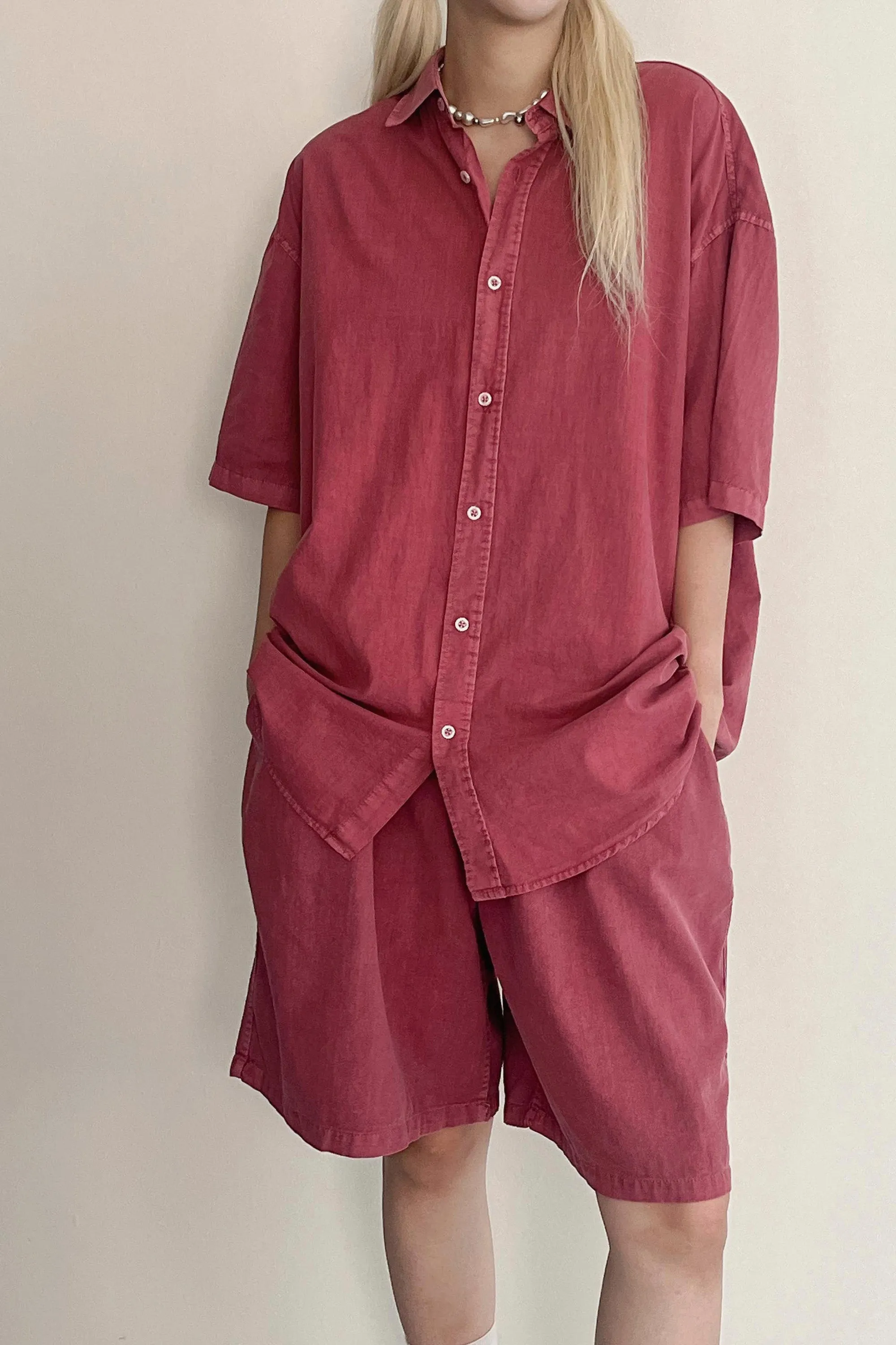 Luna Oversized Washed Shirt