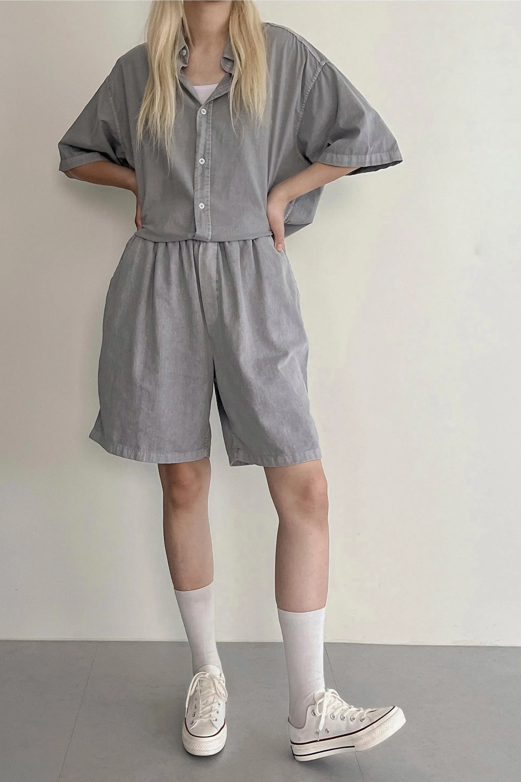 Luna Oversized Washed Shirt