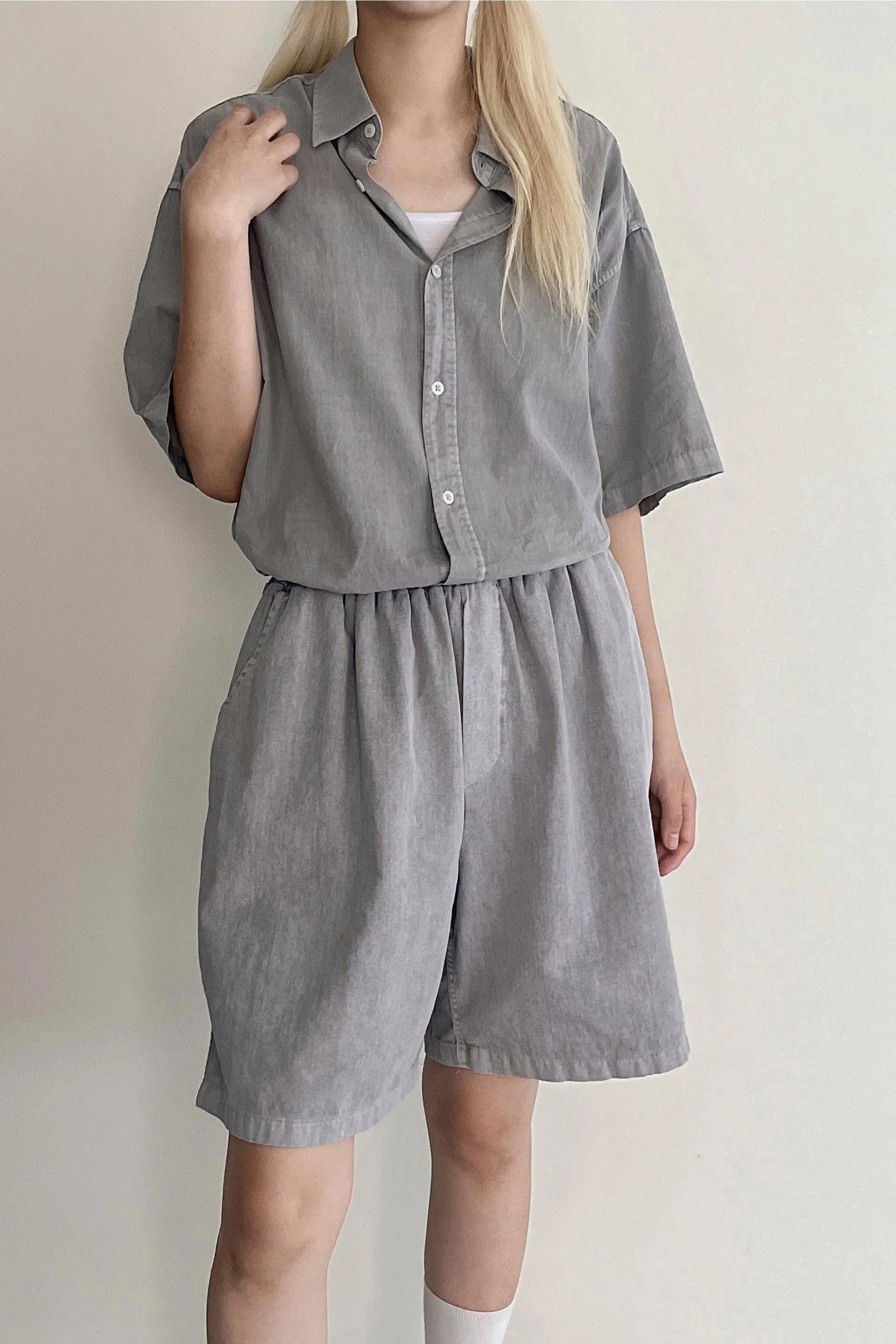 Luna Oversized Washed Shirt