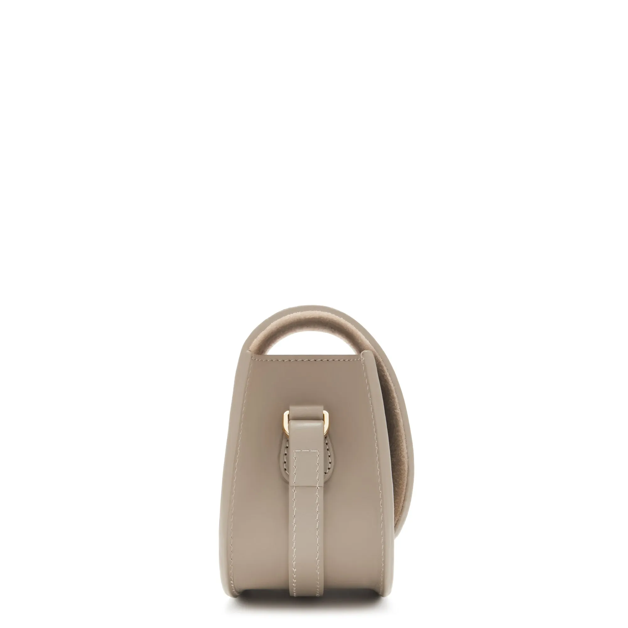 Montmartre Manon taupe vegetable tanned leather crossbody bag